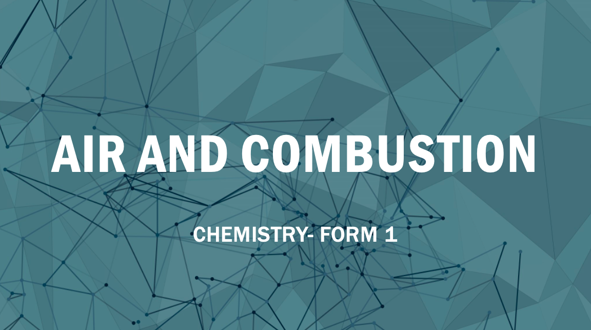 AIR AND COMBUSTION